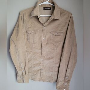 GASOLINE COLLECTION  Tan MENS  Shirt